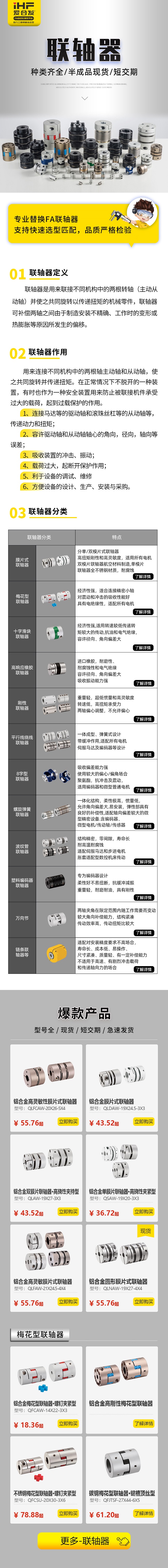 「優品推薦」這些聯軸器您都認識嗎？